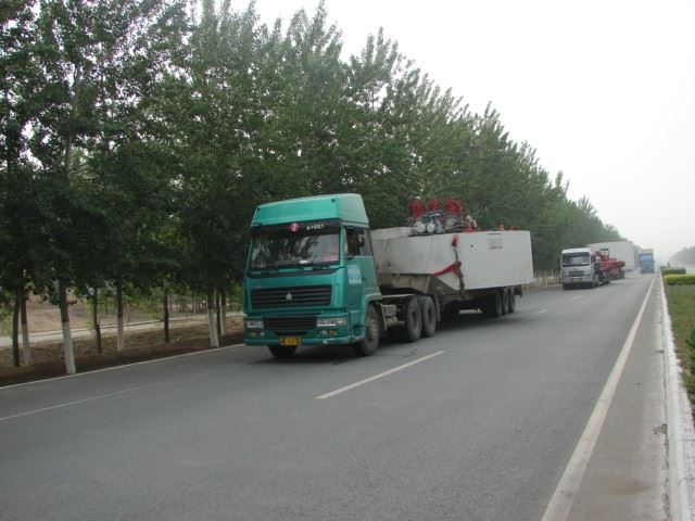 北京-广州盾构运输
